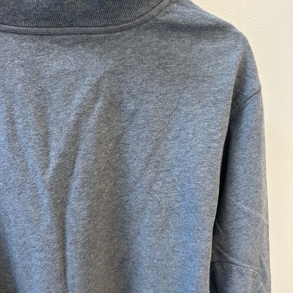 Men's size large grey vineyard vines 1/4 zip neck cotton sweatshirt - Picture 9 of 10